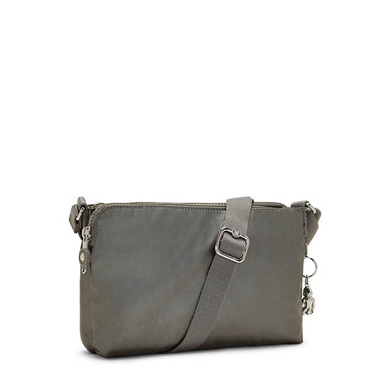 Kipling Boyd Metallic Crossbody Väska Greyl | SE 2121OK